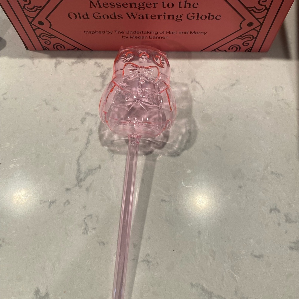 Illumicrate Pink Owl Watering Globe (Messenger to the Old Gods)